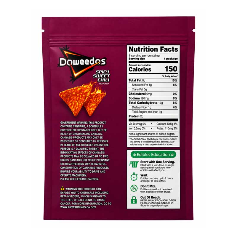 Doweedos THC Chips - 600mg - Image 4
